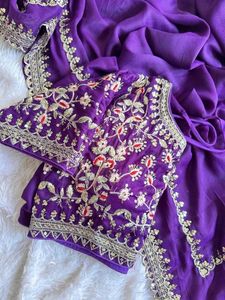 Saree With Blouse