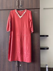 Orange kurta