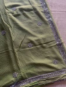 Cutdana Work Heavy Saree