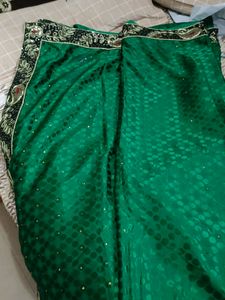 Green Saree