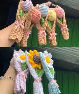 crochet keychain