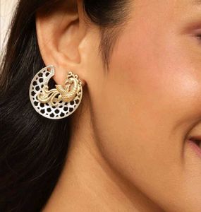 Beautiful Peocock-Shaped Stud Earrings 🤩🤩🤩👌👌
