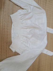 White Embroidered Top
