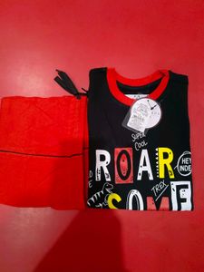 BOYS&#39; T-SHIRT NIKKER SET