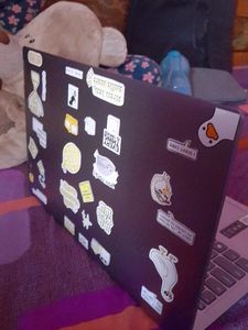 Laptop stickers
