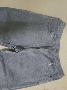 Stylish Grey Denim Jeans