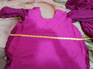 Purple Embroidered Salwar Suit