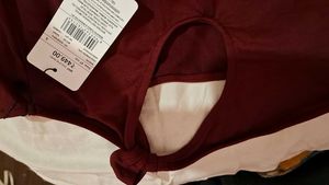 One-Shoulder bodysuit with tag.