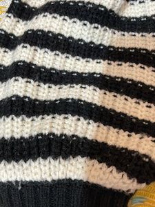 Striped Knit Sweater