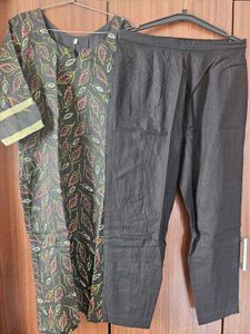 Kota Doria Cotton Kurti Set