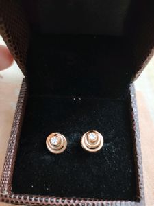 7 Pair Of Cute Earrings With Gold Plated Ring