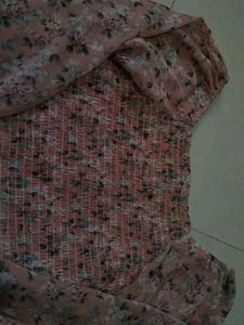 Floral Pink Crop Top Kavyas