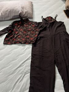 Stylish Jumpsuit & Top Set