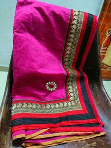 Beautiful Pink Saree