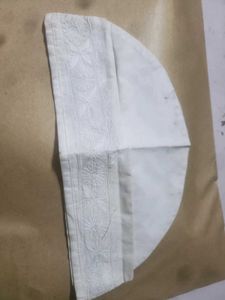 Muslim Prayer Cap Chikankari Embroidered