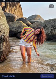 Striped Knit Sweater