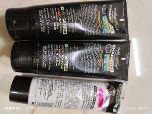 Pack Of 3 Charcol Peeloff Mask+Cream Mask