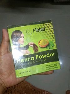 Flabia Henna Powder New, Unopened