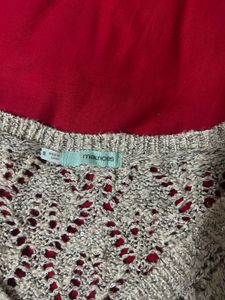 Grey Knit Sweater
