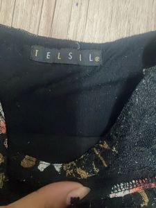 Floral Lace Cap Sleeve Top