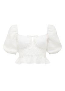 Forever New Josephine Linen BlouseNWT)Co-Ord