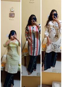 Set of 3 Women's Kurtis