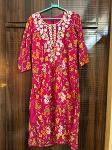 Women’s Geogrette Regular Fit Casual Kurti