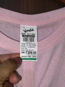 Vishal Mega Mart - Light Pink Ruffle Top