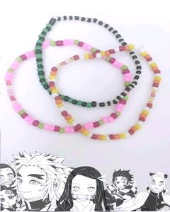 Demon Slayer Beads Bracelet