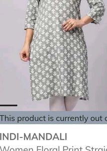 Grey Kurta