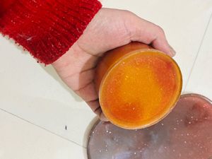 resin  Oval tray with box to organize jewelr