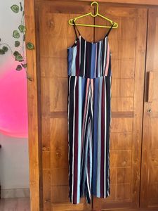 Striped Jumpsuit