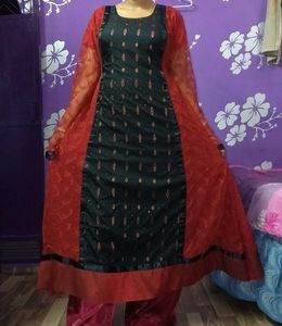 Frock With Dupatta