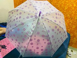 Cute Polka Dot Umbrella ☔ New Wdt Tag