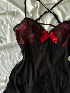 Scarlet Lace Top