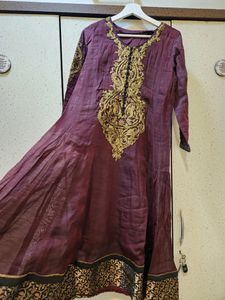 Beautiful KURTA with BLACK dupatta