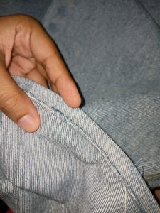 Light Blue Wide Leg Jeans