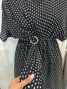 Polka Dot Maxi Dress