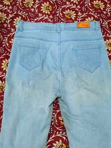 Light Wash Denim Jeans