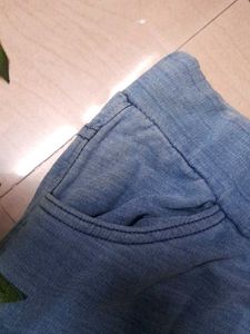 Light Wash Denim Jeggins
