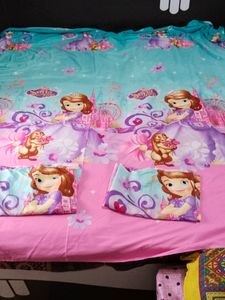 Designer Doll Bedsheet Full Size