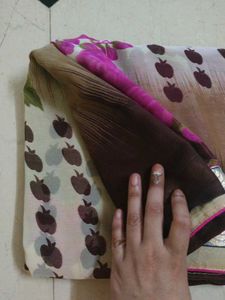 Elegant Floral Saree