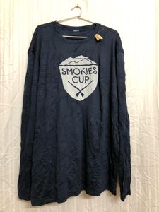 Blue Long Sleeve T Shirt