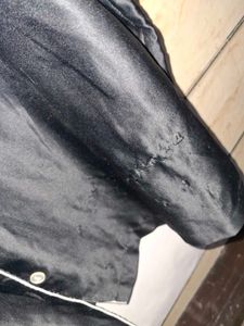 Black Pyjama&#39;s with White Trimming