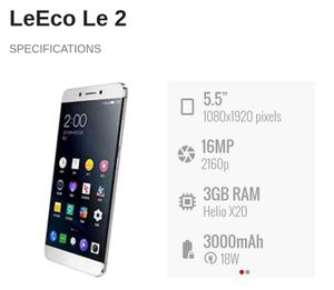 LeEco Le2 Full Working Mobile Phone