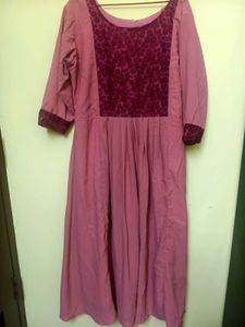 Elegant Peach Kurta