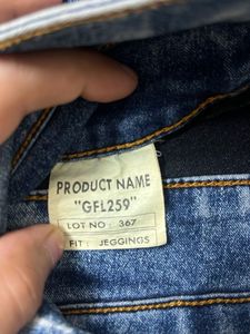 Distressed Jeans with Patches