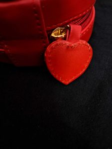 Red Heart Pouch