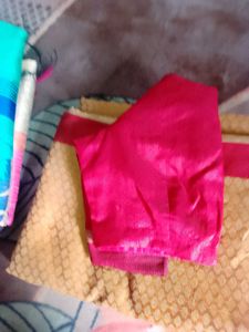 Jute Saree With Blouse