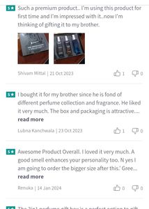 pilgrim luxe perfume set (the impression collectio